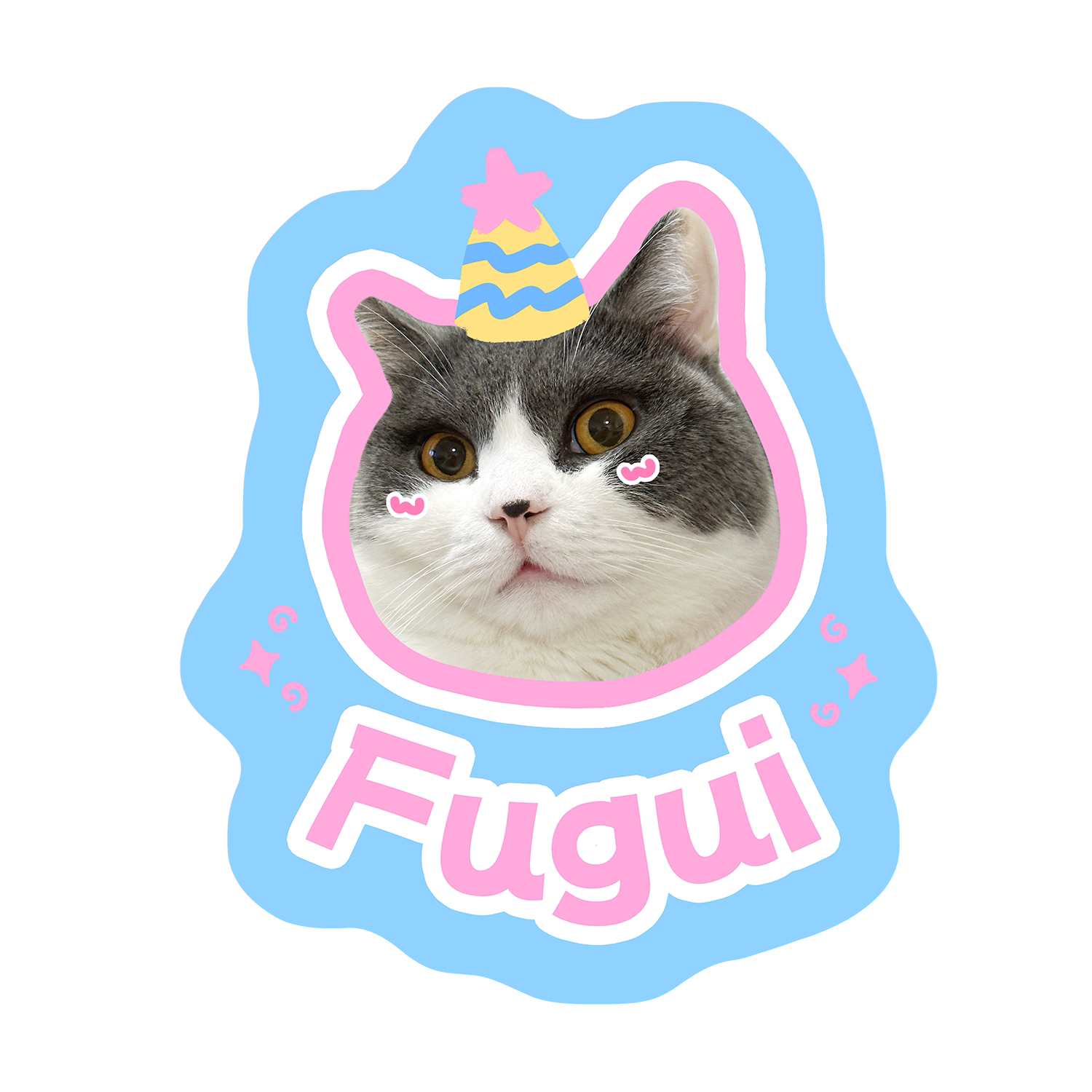 Kawaii Custom Pet Portrait Mat Custom Cat Dog Face Print Decor Rug Max Length 100cm